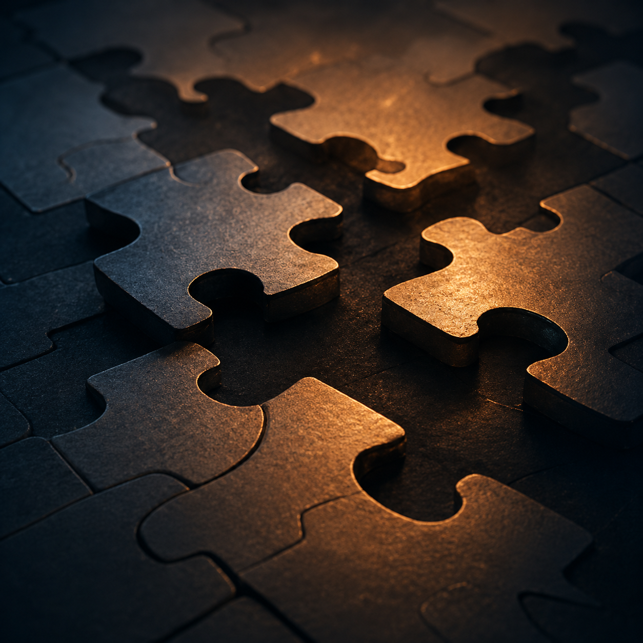 puzzle close up